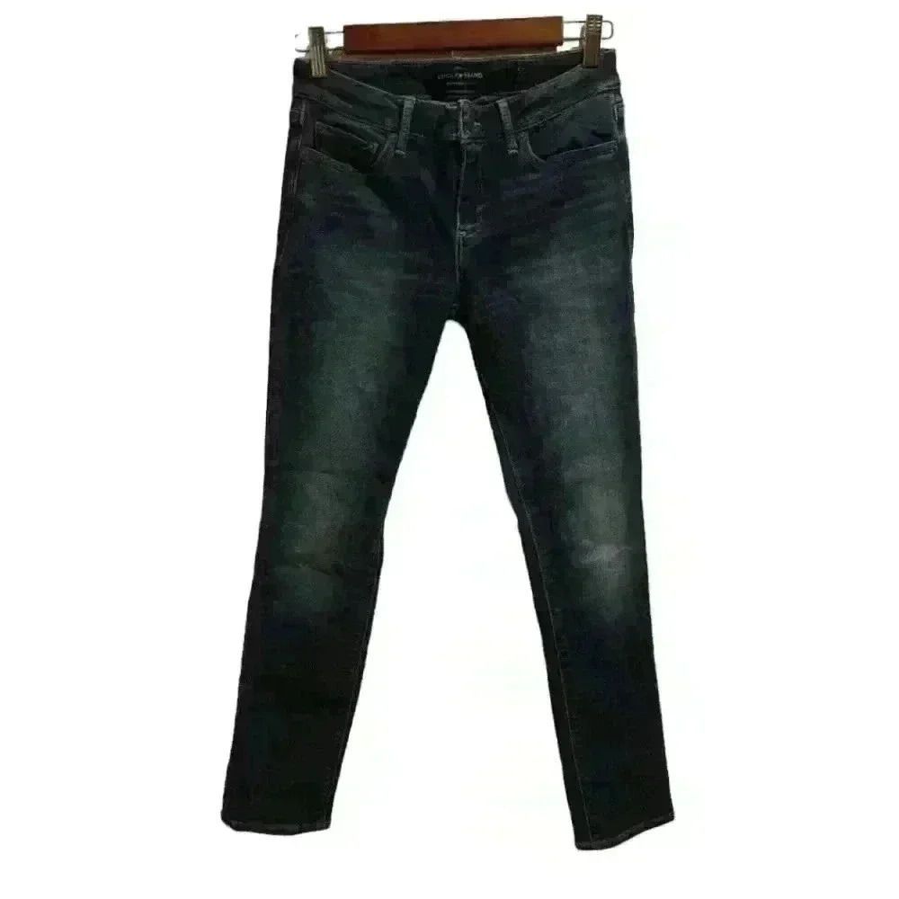 P7445 lucky brand medium was size 4/27 ankle jeans
